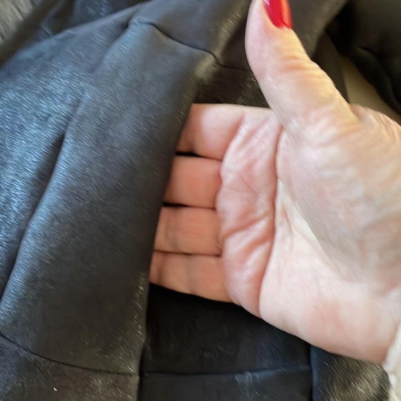 Natural fur coat for girl 5-7 years old very light weight - Picture 7 of 11